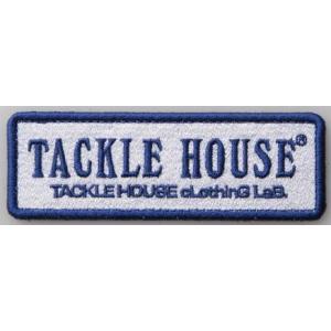 タックルハウス　ロゴ　ワッペン　TACKLEHOUSE　　33mm 97mm