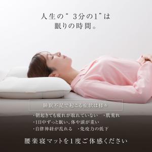 腰楽寝マイマット9cm シングルサイズ チャコ...の詳細画像2