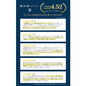 腰楽寝マイマット9cm シングルサイズ チャコ...の詳細画像3