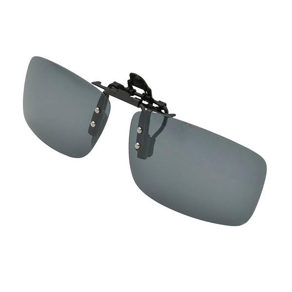 [Whatif] サングラス クリップオン UV400サングラス 前掛け偏光レンズ メガネにつける ...