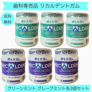 リカルデント グレープミントガム ボトル ( 135.2g×4セット