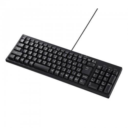 USBハブ付コンパクトキーボード