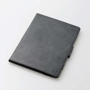 タブレット汎用ブックタイプケース ハンドベルト ソフトレザー 8.5〜10.5inch ブラック｜myoffice
