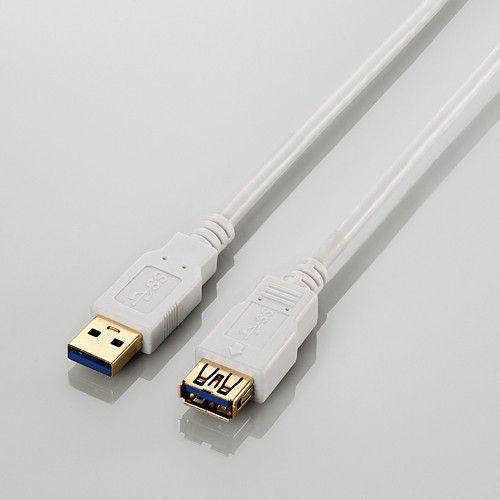 USB3.0延長ケーブル（2.0m・ホワイト）