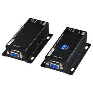 【ディスプレイエクステンダー（受信機電源不要・セットモデル）】受信機側が電源不要で設置が簡単なLAN...