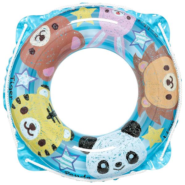 イガラシ クレヨンどうぶつウキワ（ブルー）45cm ロープ付 RGB-345V