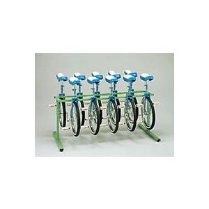 一輪車収納スタンド10台掛け　学校や児童館の保管に最適