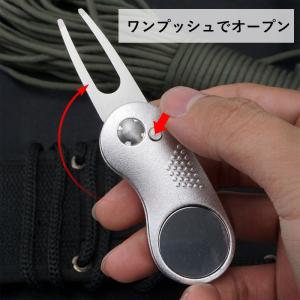グリーンフォーク ゴルフフォーク マーカー付き...の詳細画像2