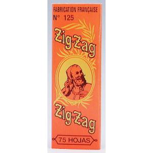 ZIG-ZAG ペーパー ジグザグ オレンジ 手巻きタバコ用 巻紙 1 1/4 76mm 75枚入 手巻きタバコ zigzag
