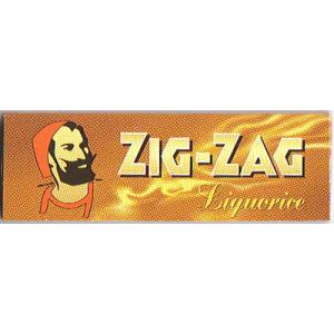 ZIG-ZAG　ジグザグ 手巻きタバコ ペーパー リコリス 手巻きタバコ用 巻紙 シングルサイズ 69mm 50枚入 zigzag｜mysen