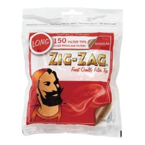 ZIG-ZAG 手巻きタバコ用 ロング レギュラー フィルター 7.5mm×22mm 約150個入 手巻きタバコ ジグザグ zigzag 78869