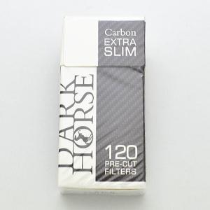 ダークホース カーボン エクストラ 手巻きタバコ スリムフィルター プレカット 手巻きタバコ用 120本 チャコール