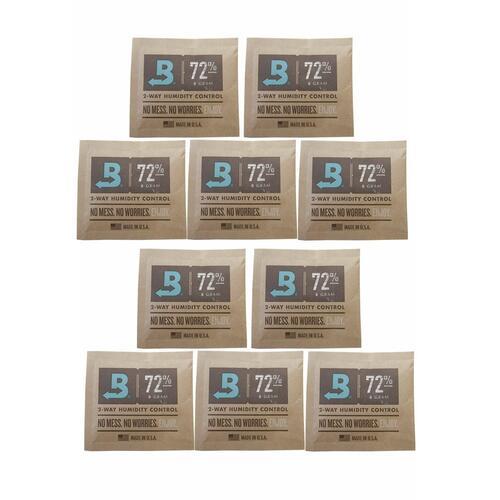 【boveda humidipak 72%】10個セット ボベダ 手巻きタバコ 煙草の湿度調整剤 ヒ...