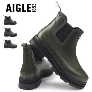 AIGLE（エーグル） レインブーツ 長靴 メンズ ラバーブーツ 防水 滑ら