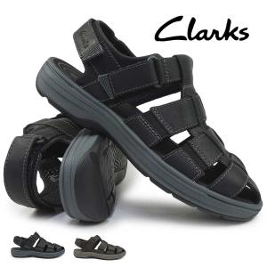 【新品未使用】クラークス　メンズサンダル　ウェスリートレイル 　ブラック クラークス Clarks Wesley Trail （ブラック） -アウトレット