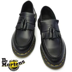 ★ドクターマーチン　エイドリアンタッセル黒ローファー24.0★ Dr.Martens ドクターマーチン エイドリアン タッセル ローファー