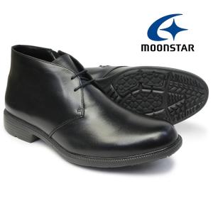 ムーンスター 防水 防滑 チャッカブーツ SPH4625SN 4E