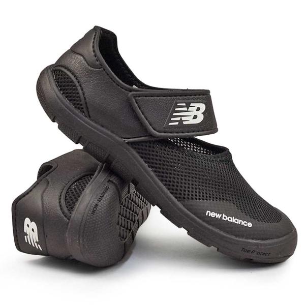 ニューバランス キッズ サンダル YO208 TA2 ジュニア メッシュ マジックテープ スポーツサ...