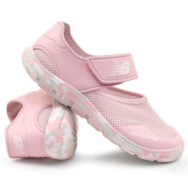 ニューバランス キッズ サンダル YO208 TC2 ジュニア メッシュ マジックテープ スポーツサ...