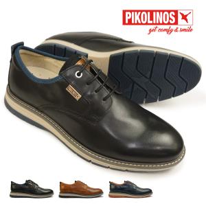 ピコリノス 靴 メンズ プレーントゥ PK-470 M7V-4138 キャネット 本革 ビジネスシューズ カジュアル｜myskip-sp