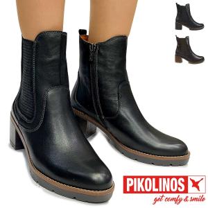PIKOLINOS ピコリノス レザーブーツ レディース PK-523 W1Z-8841