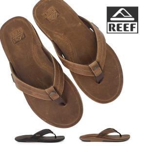REEF（リーフ） 最短翌日配達 2026年夏 本革 ビーチサンダル レザー