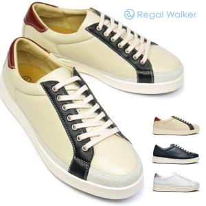 【新品】リーガル REGAL 66MR 24cm レザー 本革 正規品 REGAL (リーガル)66MR AD 本革 カジュアルレザースニーカー