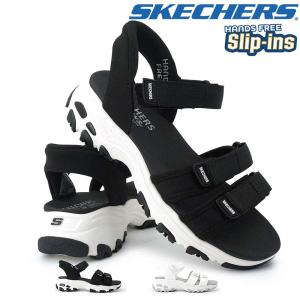 スケッチャーズ スリップインズ レディース 163651 ディーライツ サンダル - クラシック キャッチ 手を使わずに履ける ハンズフリー 26春夏新作