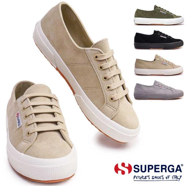 スペルガ スニーカー 111E6W 2750 SUELNGCOTU メンズ レディース スエード レ...