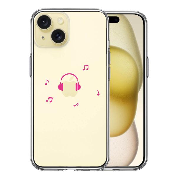 iPhone15 iPhone15Plus  アイフォン ハイブリッド スマホ ケース music ...