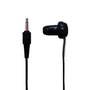 イヤホン　テレビ用　片耳イヤホン　【１個】５ｍ　ブラック　スタンダードタイプ インナーイヤータイプ
