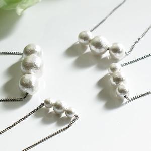 シルバーネックレス 竹 クロス ペンダントトップ チェーン別売り 