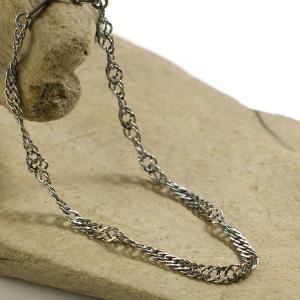 ラバー LAVER 10mm Cable Chain T Bar Bracelet 1cm ケーブルチェーン