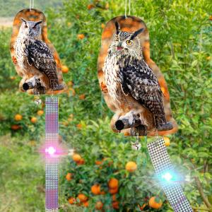 フクロウ型鳥よけ 鳩よけ カラスよけ 鳥よけ ...の詳細画像3