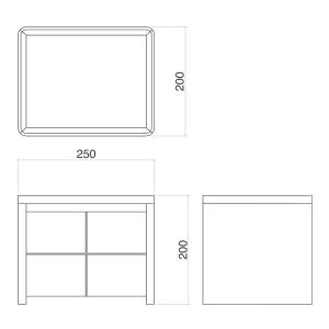 家具といのり 仏壇 想いの引出し スクエア(ブ...の詳細画像4