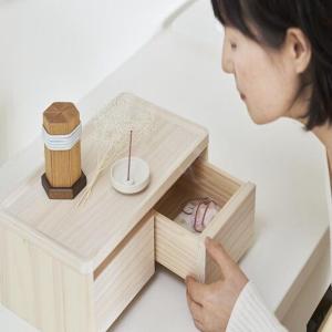 家具といのり 仏壇 想いの引出し ワイド(ナチュラル) コンパクト仏壇 小型仏壇 ミニ仏壇 ペット用仏壇 仏具 シンプル おしゃれ 和モダン 日本製