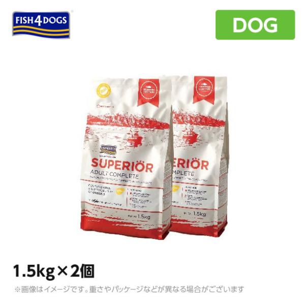 FISH4ドッグ フィッシュ4ドッグ　フィッシュフォードッグ　スーペリア　アダルト　3kg(1.5k...