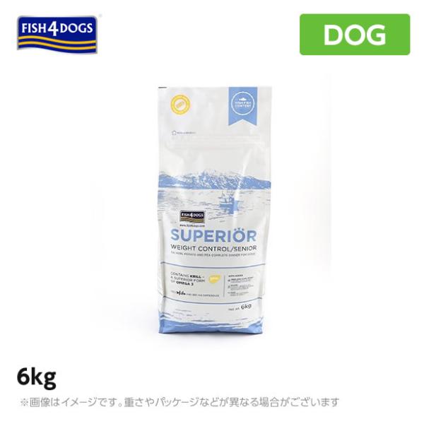 FISH4ドッグ フィッシュ4ドッグ　フィッシュフォードッグ　スーペリア　ウェイトコントロール6kg...