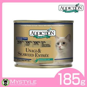 ADDICTION アディクション ウナギ＆シーウィード（海藻） キャット缶 185g 猫用 ウェットフード 穀物不使用｜mystyle-pet