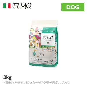 ELMO エルモ アダルト ドッグフード 1歳から サーモンライス 3kg