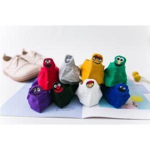 シンプルワンポイント刺繍ソックスパンプスソック可愛いキャラクター