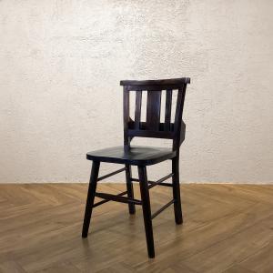 ダイニングチェア チャーチチェア 収納付き 天然木 パイン材 教会椅子