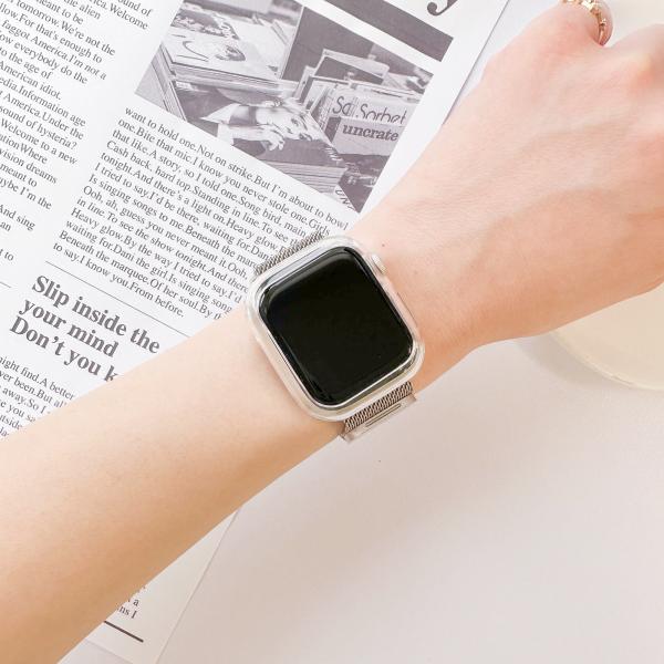 アップルウォッチ ケース カバー 側面 保護 8 7 6 5 4 se 対応 本体 画面 保護 ap...