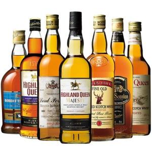 ウイスキー ３１％ＯＦＦ シングルモルト入り！スコッチウイスキー７本セット 各700ml ウィスキー whisky 送料無料｜mywine