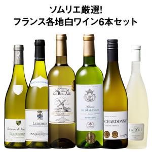 ワイン 白ワインセット ソムリエ厳選フランス格地白ワイン6本セット 第2弾 送料無料｜mywine