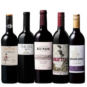 ワイン ワインセット 赤ワイン ジンファンデル飲み比べ5本セット 送料無料｜mywine