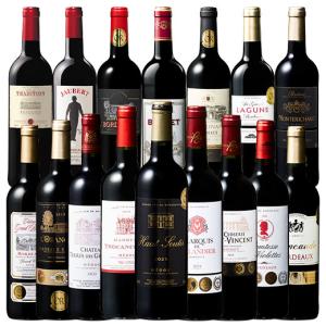 ワイン ワインセット 赤ワイン 格上メドック3本＆5冠金賞入り!ボルドー金賞赤ワイン16本セット