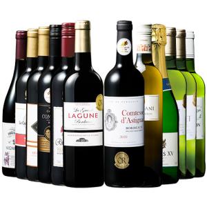 ワイン ワインセット フランス金賞赤白スパークリング12本セット