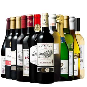 ワイン ワインセット フランス金賞赤白スパークリング12本セット