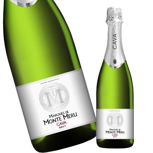 ワイン スパークリングワイン マルケス・デ・モンテ・メル・ブリュット・カバ（ＤＯカバ／白・辛口・発泡...